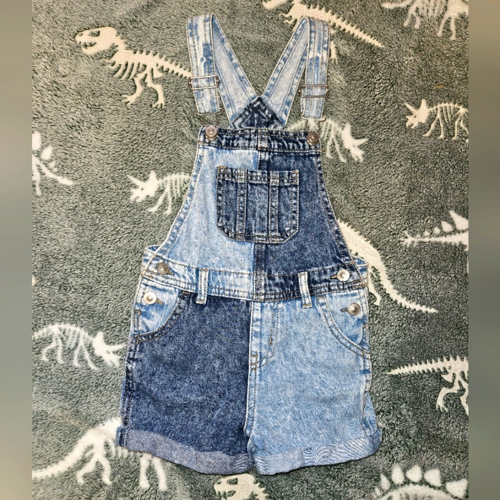 4T overall shorts (unisex)